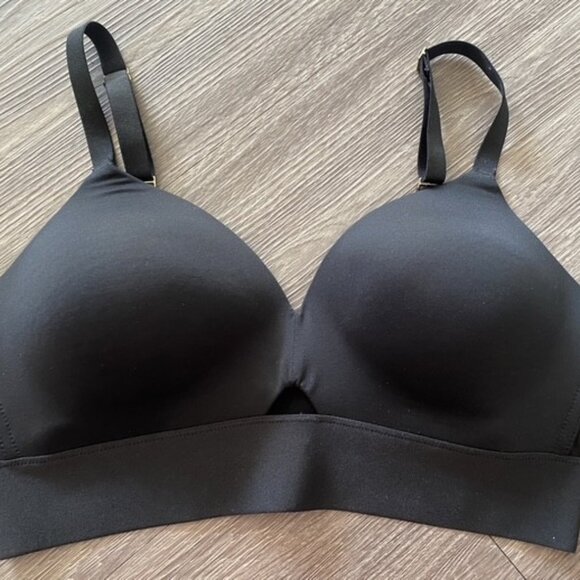 Spanx Mesh Black Sports Bra Workout to Waves Size Med EUC - Picture 4 of 8